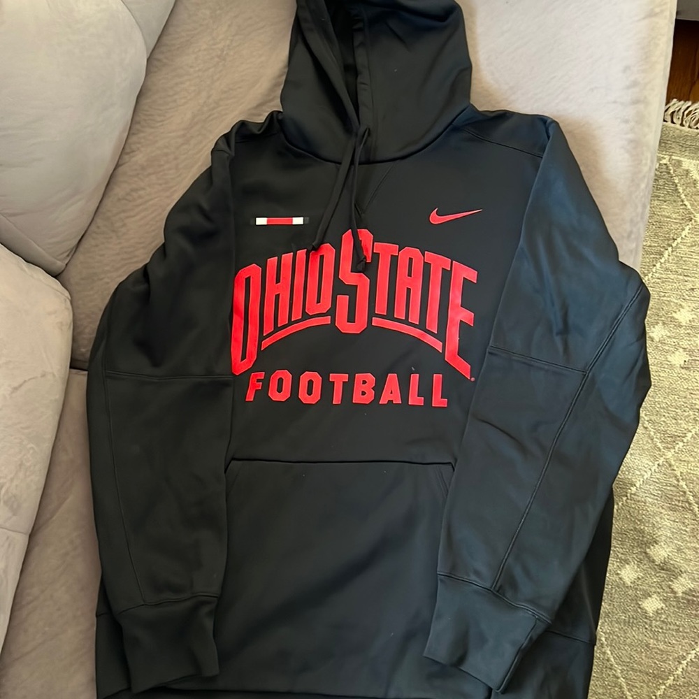 Men’s Ohio State Football Nike Dri-Fit Hoodie